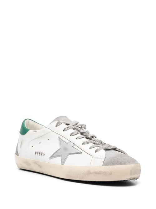 Sneaker bianca e stella argento GOLDEN GOOSE | GMF00102F00416782171